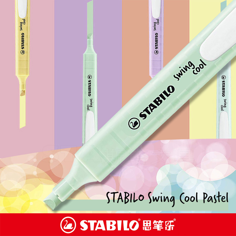 Stabilo Marker Swing Cool - 6 Buah STABILO STABILO 275 Warna