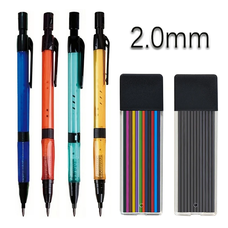 Staedtler Pencil Lumocolor - 4 warna 2.0mm Pensil mekanis dilengkapi