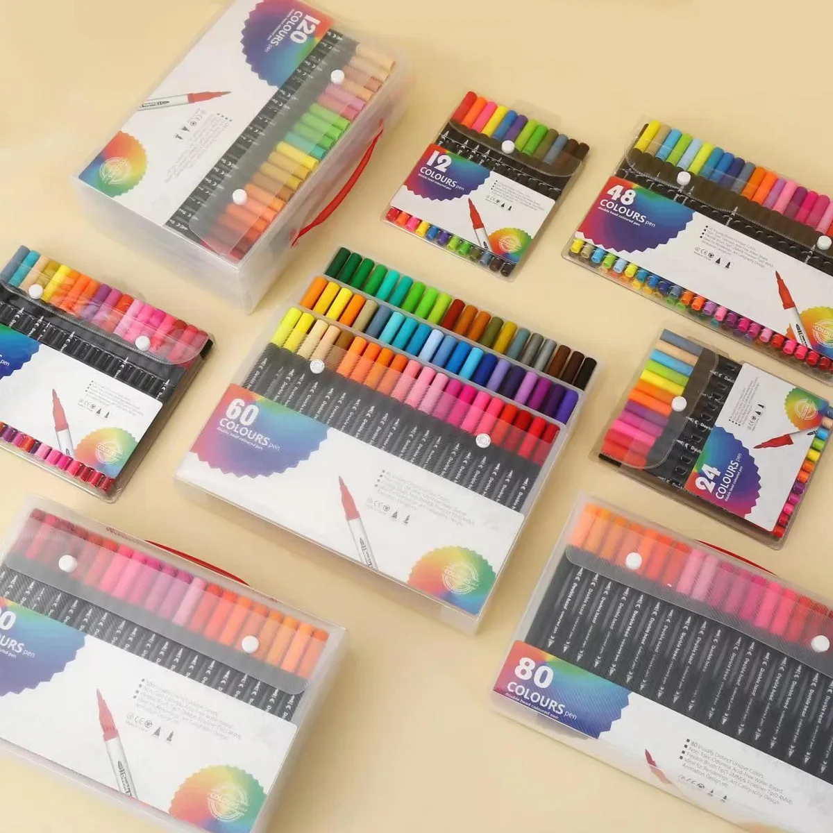 Set Spidol 12-120 Warna Pena K - Correction Pen Fine ulasan dan harga