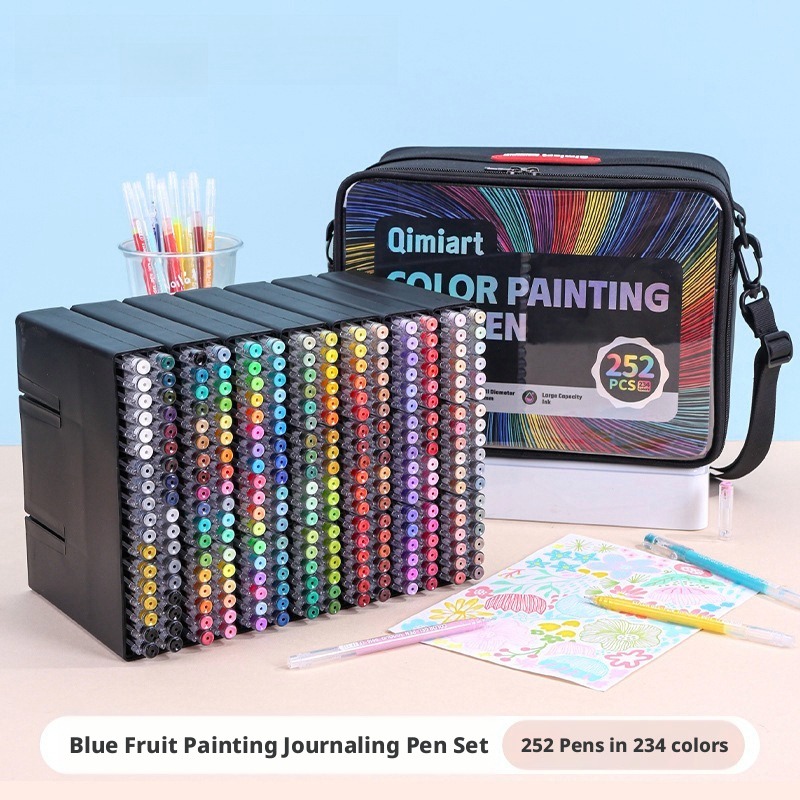 252Pcs 234 Warna Set Pena Luki - Correction Pen Fine ulasan dan harga