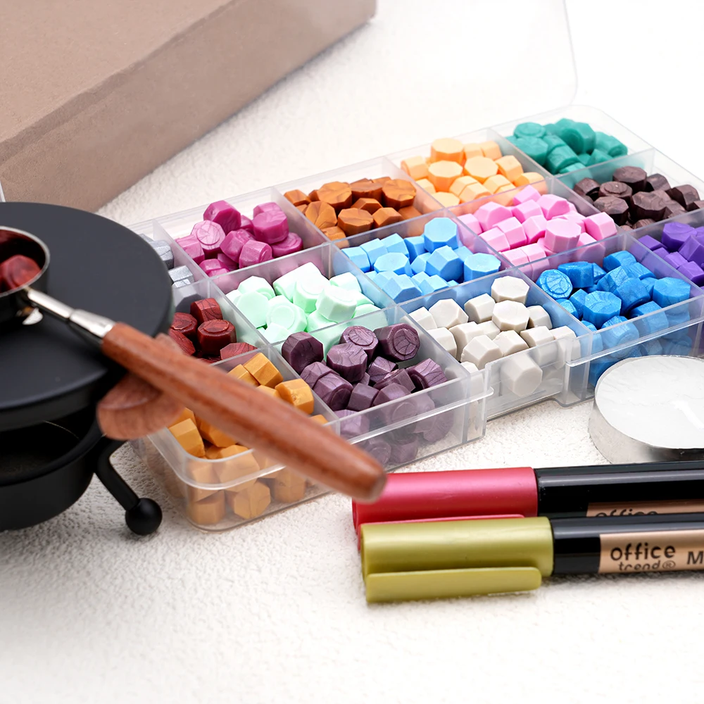 Set Stempel Segel Lilin Perlen - Wax Seal Stamp Set ulasan dan harga