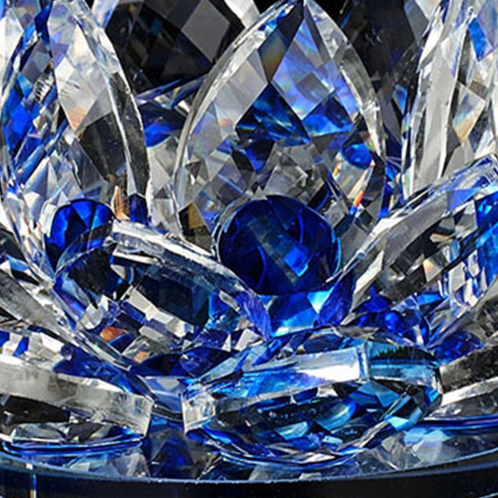 Patung bunga Lotus kristal, de - Paper Weight Crystal ulasan dan harga