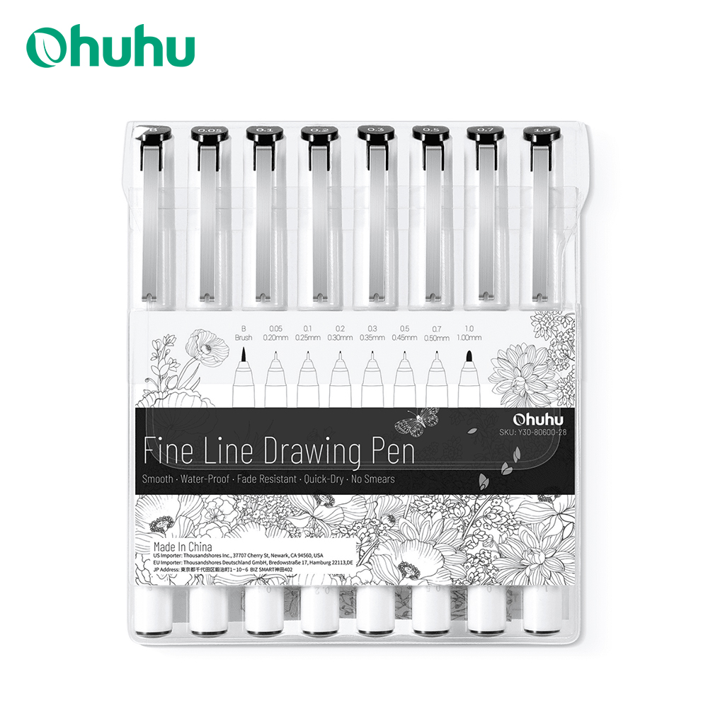 Ohuhu Pena Mikro Pena Gambar F - Correction Pen Fine ulasan dan harga